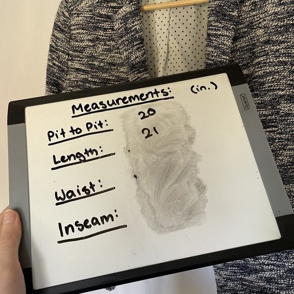 Ann Taylor Womens Tweed Knit Blazer Jacket Size 6 Black & White Polka Dot Lining - Picture 8 of 9